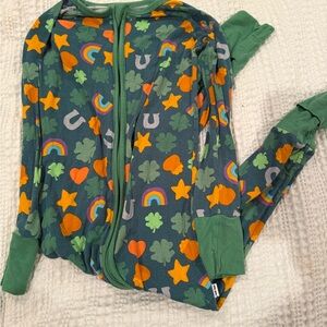 Little Sleepies St Pattys Day Onsie - 3T